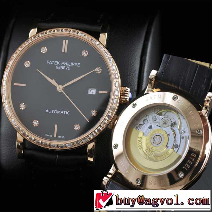 自動巻き スイスムーブメント  男性用腕時計 patek philippe philippe パテックフィリップ  メンズ腕時計